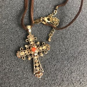 Lia Sophia Tranquility cut crystal necklace